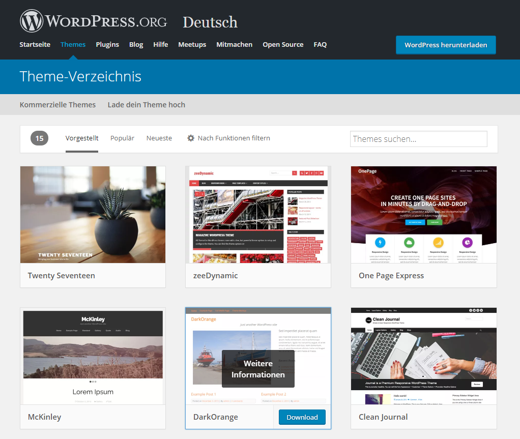 Wordpress Themes 