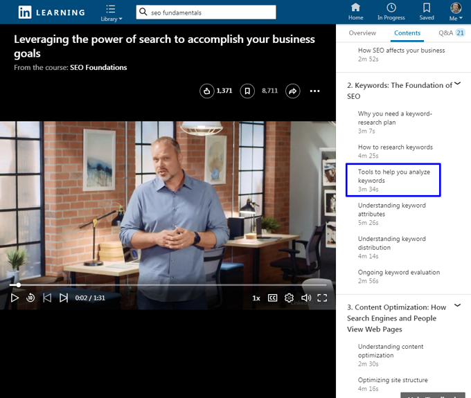 LinkedIn Learning Online-Kurse